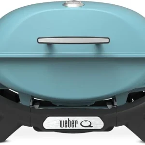 Weber Q2200N Premium Gas BBQ - 3rd Gen LPG in Sky Blue