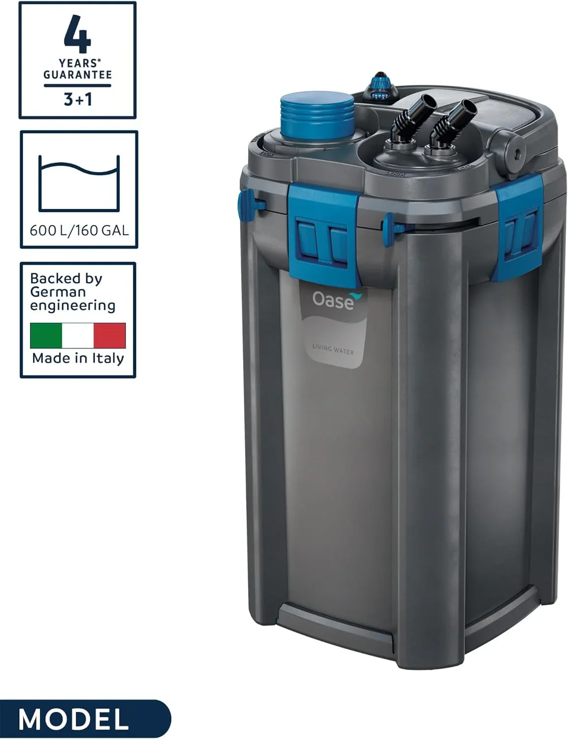 OASE BioMaster Thermo 250 Aquarium Filter, Black - Image 13