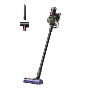 Dyson Cordless Stick Vacuum Green/Black, 150 AW, 60 Minutes - V8 Cyclone