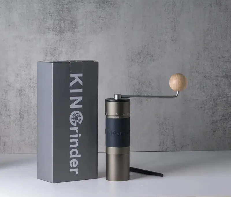 KINGrinder Manual Coffee Grinder K6 With Straight Handle - K6 - Image 2