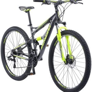 Schwinn Traxion Mountain Bike for Adult Men Women, 29-Inch Wheels, Full Suspension