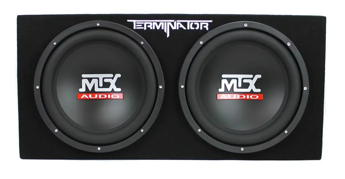 12-Inch Dual Loaded Car Subwoofer with Enclosure and Amplifier - Image 3
