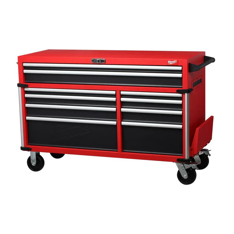 Milwaukee High Capacity 56 in. 18-Drawer Tool Chest and Cabinet Combo - Image 6