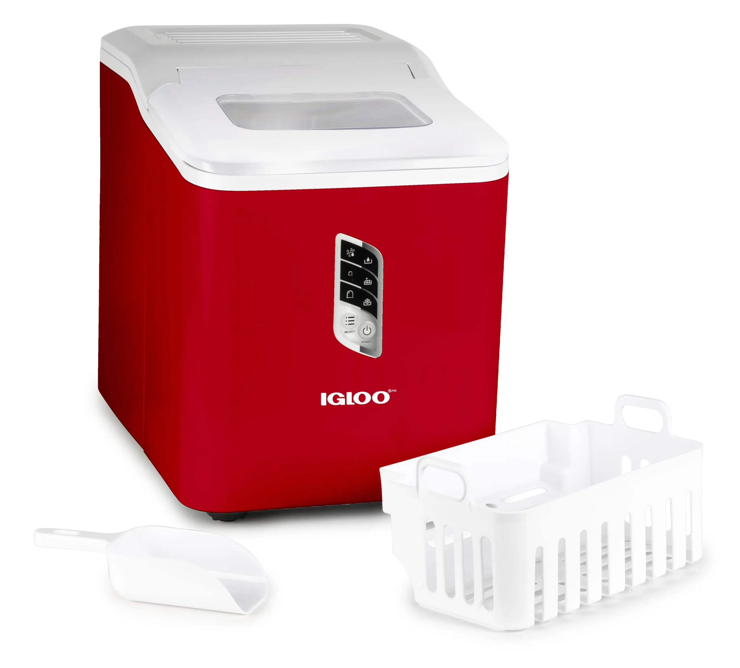 Igloo Self-Cleaning Countertop Ice Maker, 1.5 qt, 26 lbs/24 Hours, Aqua - Image 5