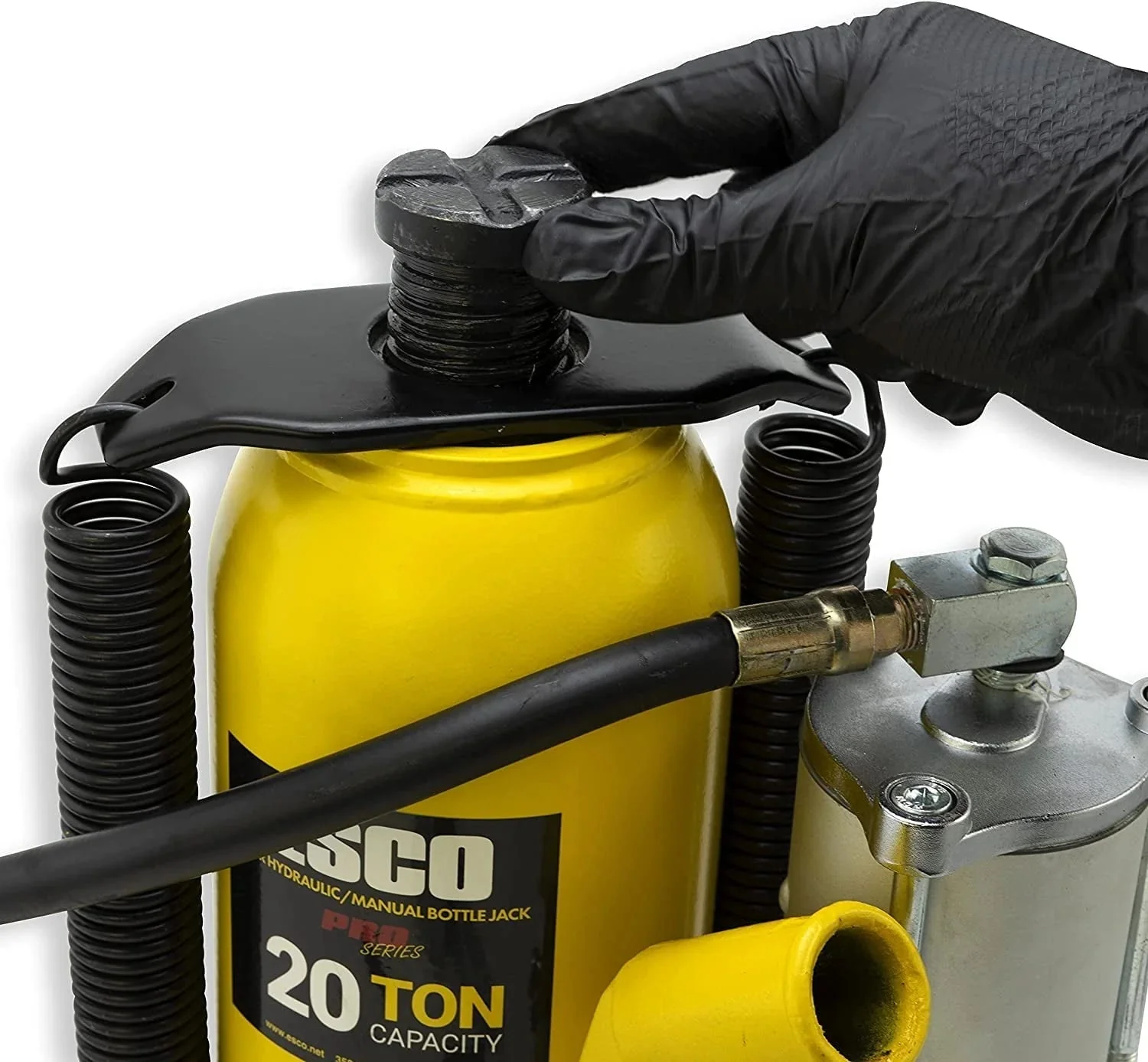 ESCO 30 Ton Pro Series Air Hydraulic Bottle Jack – Heavy Duty Lifting for Automotive and Industrial Use - Image 18