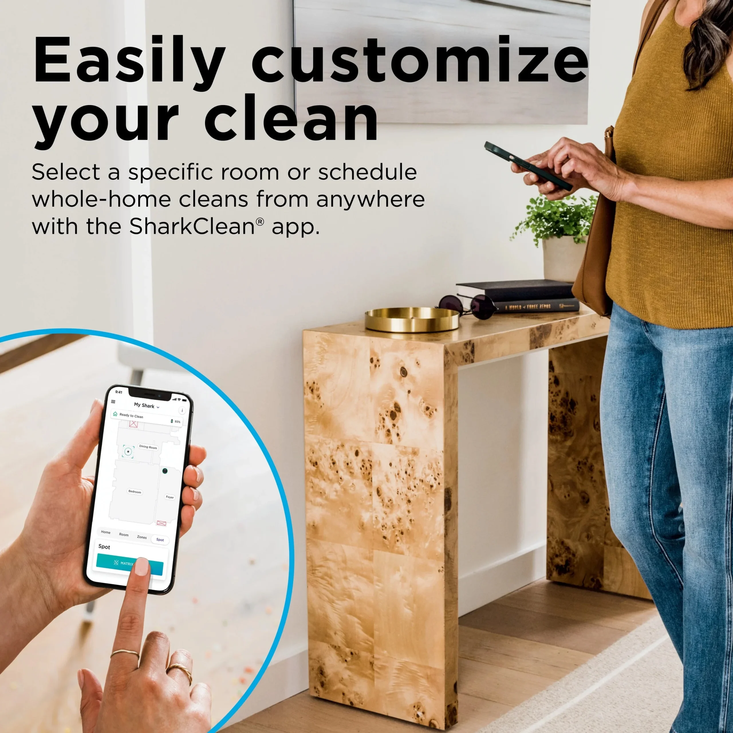 Shark Matrix Robot Vacuum for Carpets and Hard Floors - RV2300 - Image 7