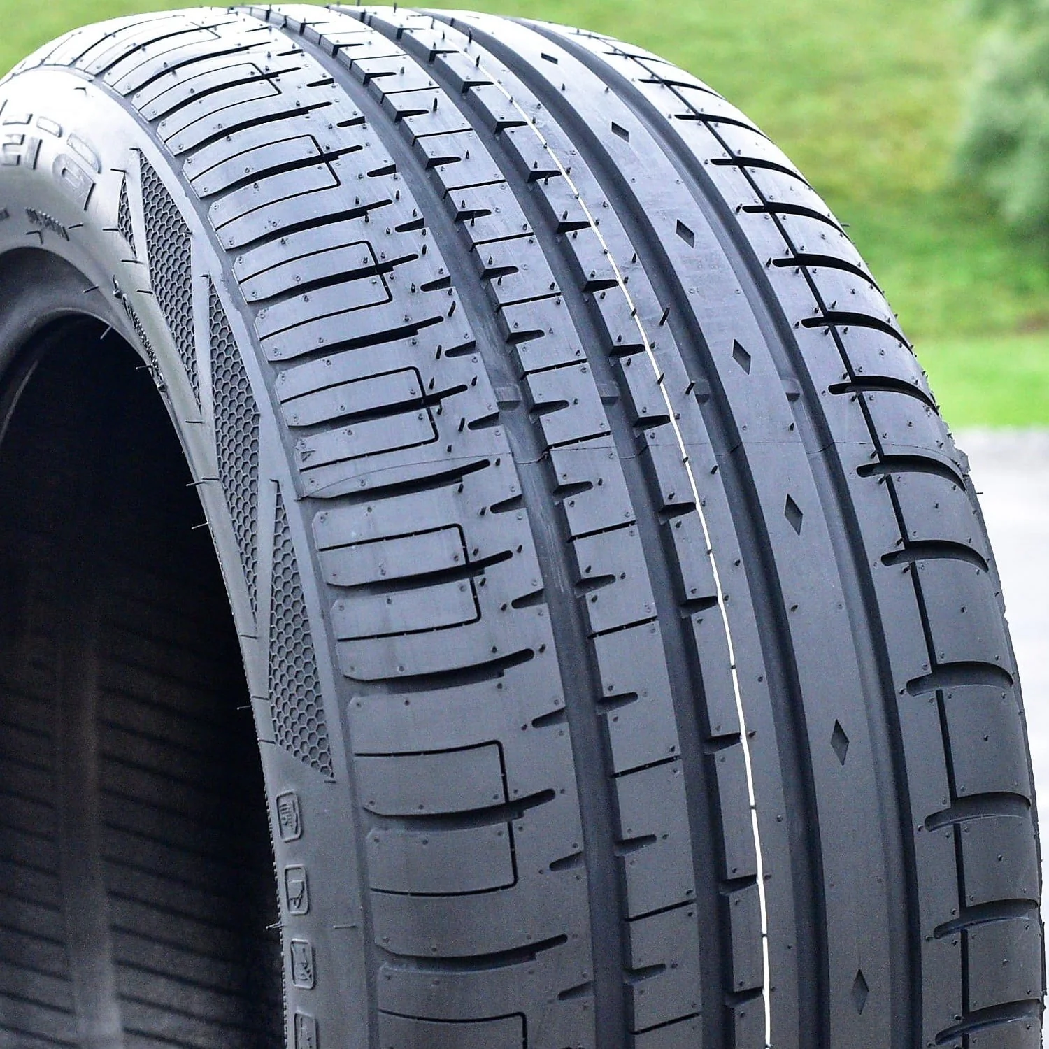 One set of 4(4)255/35R20 ZR 97Y XL A/S performance tires for: 2007-10 Mercedes-Benz S550 4Matic, 2017-18 Audi Q3 Technik - Image 7