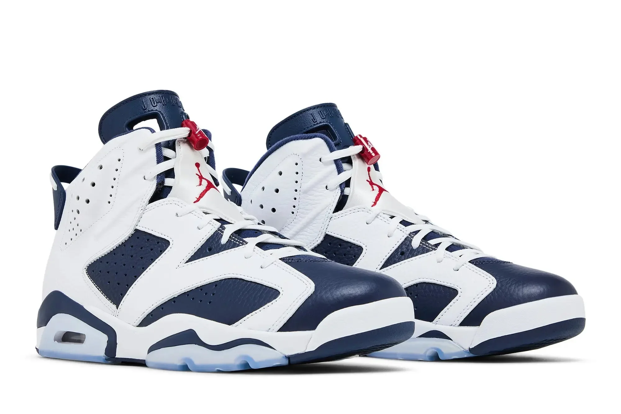 Jordan Air Jordan 6 Retro Olympic 2024 White/Varsity Red/Midnight Navy - CT8529 164 - Image 3