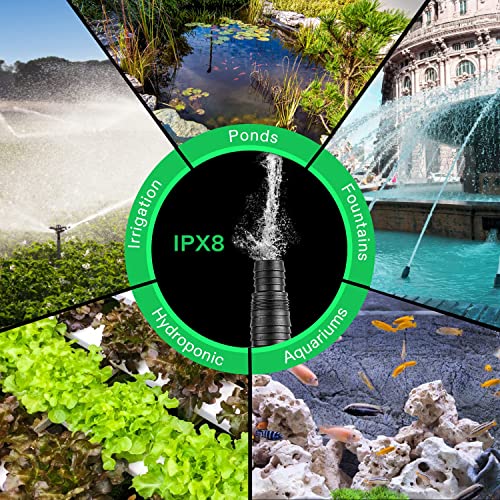 VIVOSUN Submersible Water Pump 1600 GPH 100W - Pond And Aquarium - Image 4
