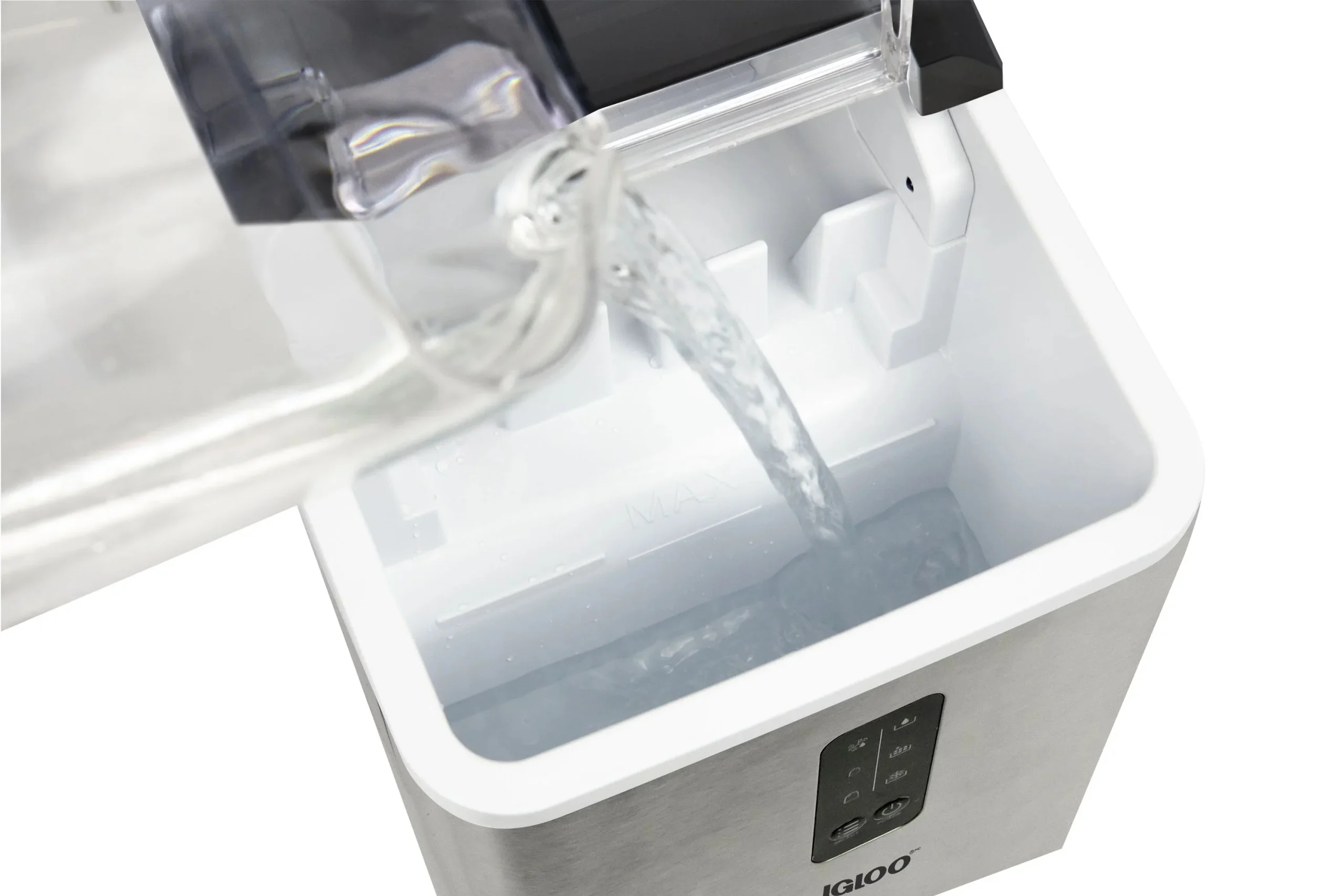 Igloo Self-Cleaning Countertop Ice Maker, 1.5 qt, 26 lbs/24 Hours, Aqua - Image 29