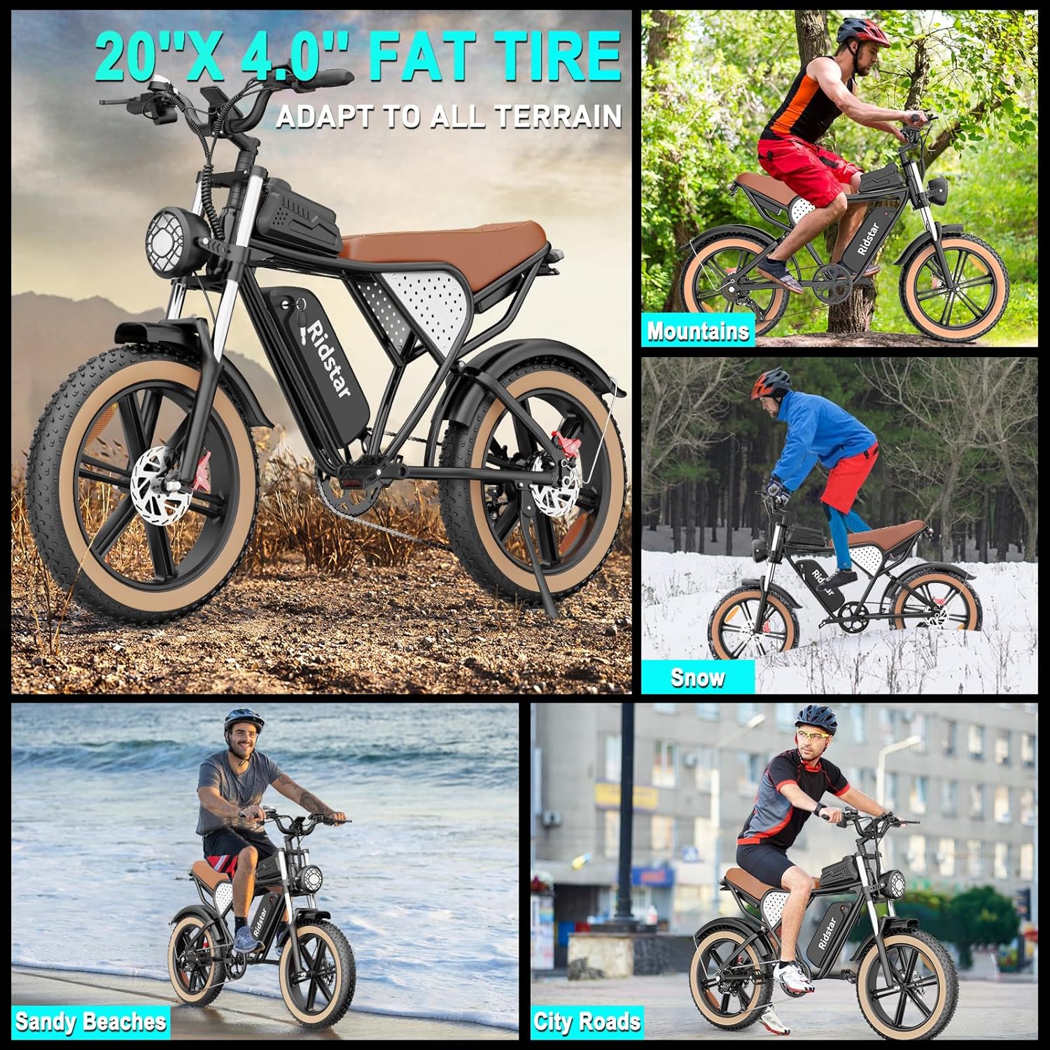 Electric Bike Q20, 2000W, 37Mph, 20" Fat Tires - Image 18