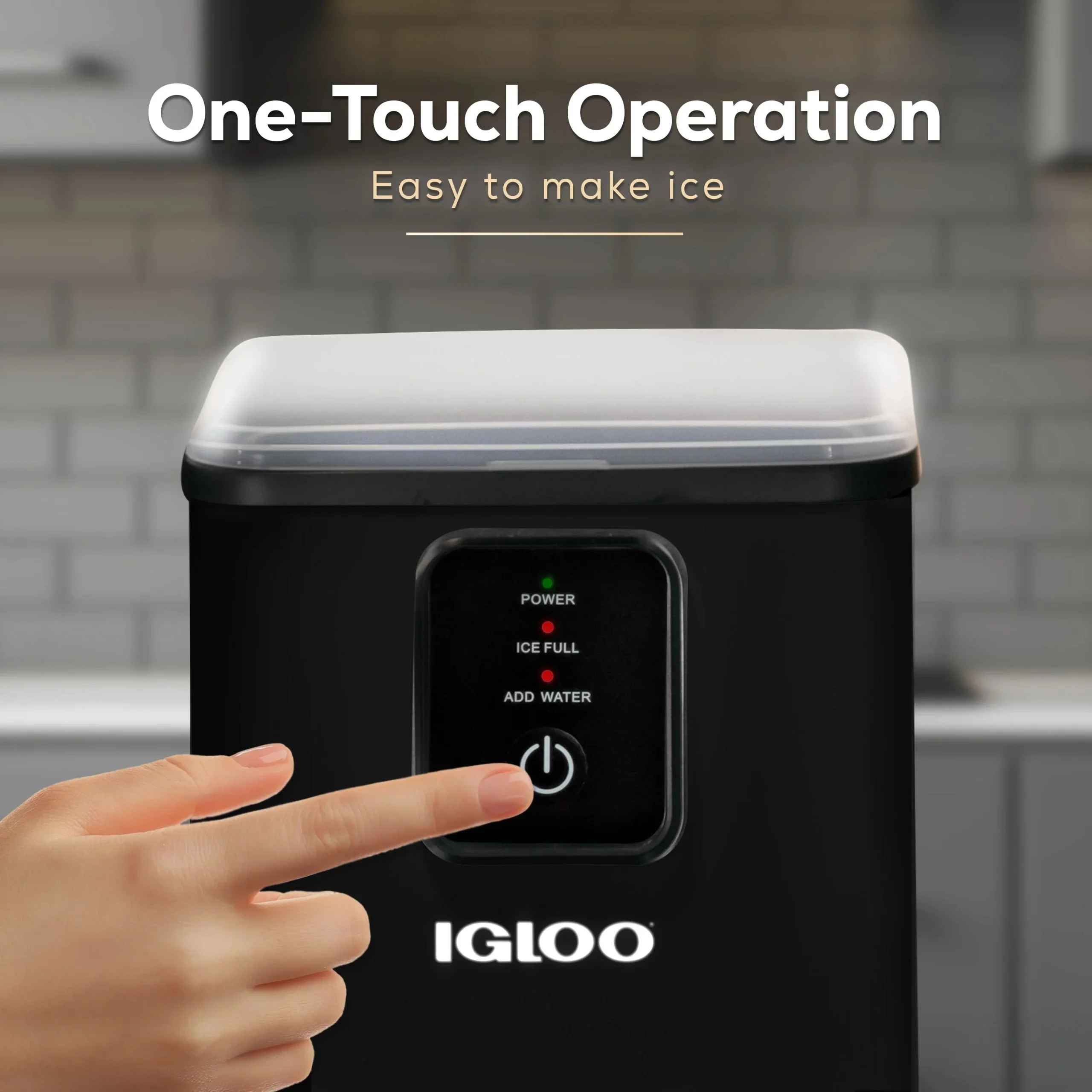 Igloo Self-Cleaning Countertop Ice Maker, 26 lbs. Per Day, 8 Pieces Every 7-8 Minutes, Aqua - Image 18