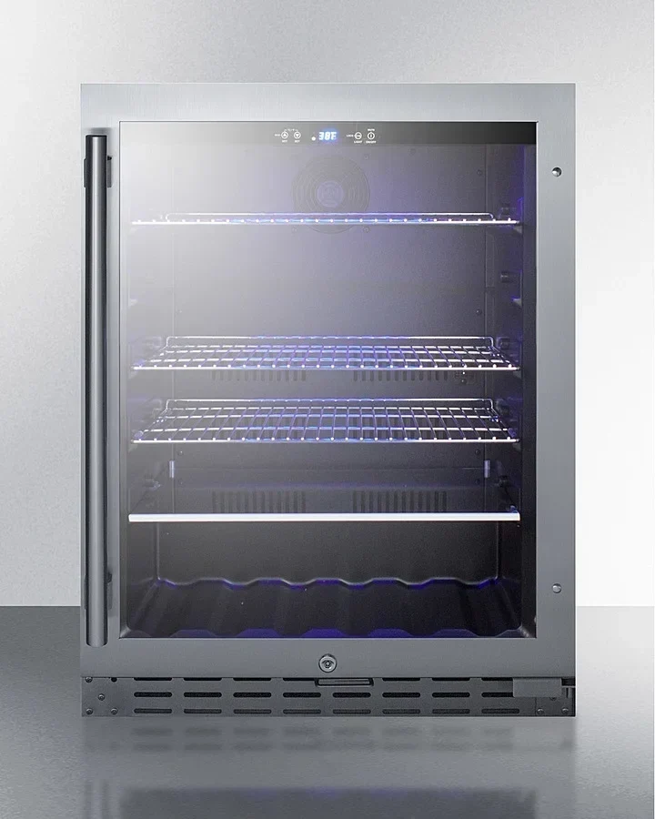 Built-In Beverage Cooler, ADA Compliant, Stainless Steel