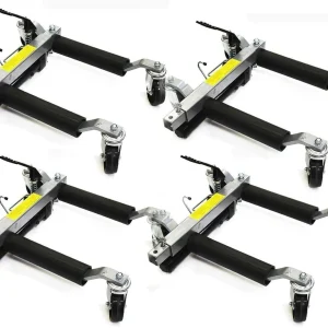 Stark Wheel Dolly Car Skates Vehicle Positioning Hydraulic Tire Jack Truck Rv Trailer Pick Up Dolly Ratcheting Foot Pedal