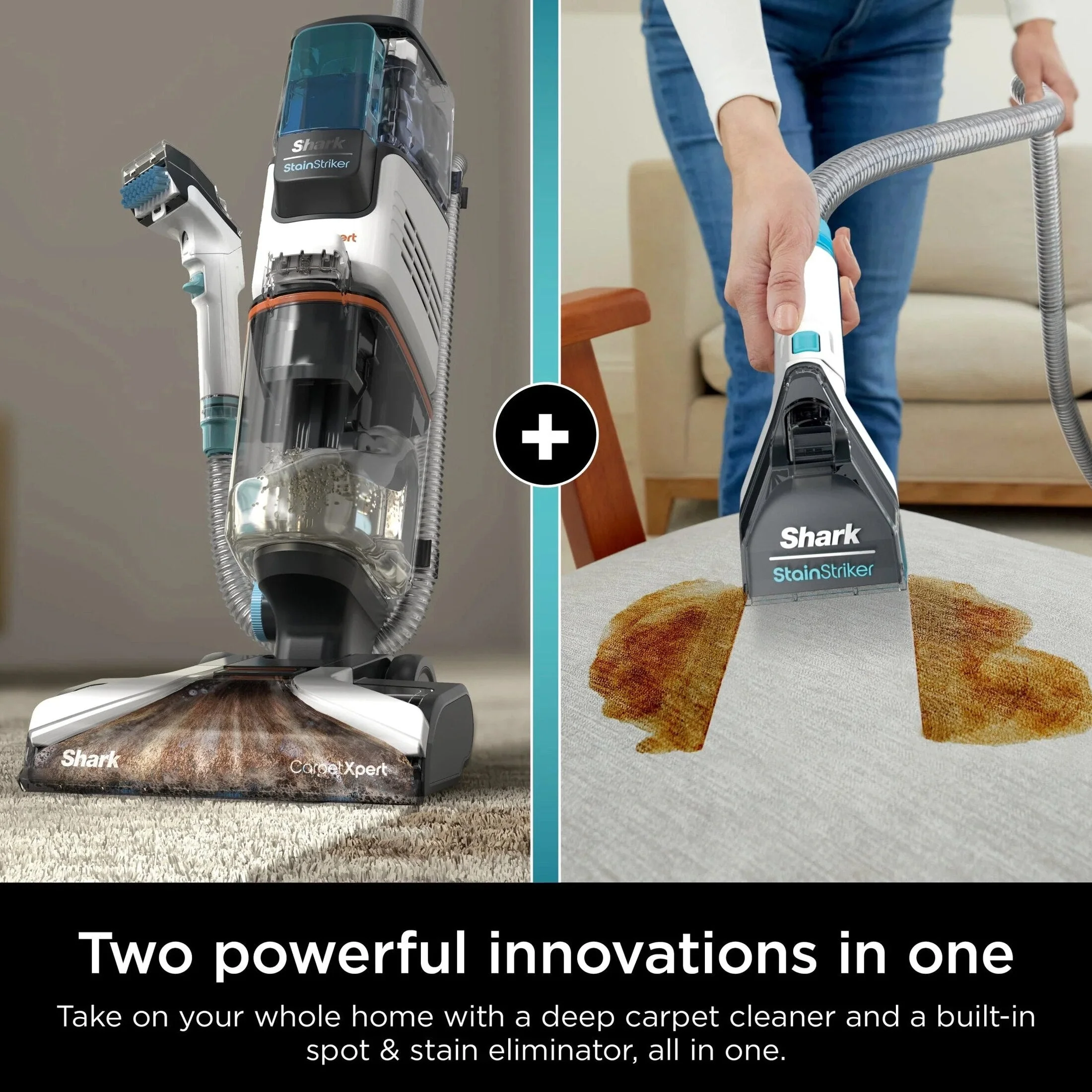 Shark CarpetXpert 2-In-1 Deep Carpet Cleaner And Handheld Spot And Stain Eliminator - Image 3