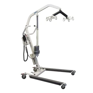 Lumex Battery Powered Patient Transfer Lift, 400 Lb Capacity, White - LF1050