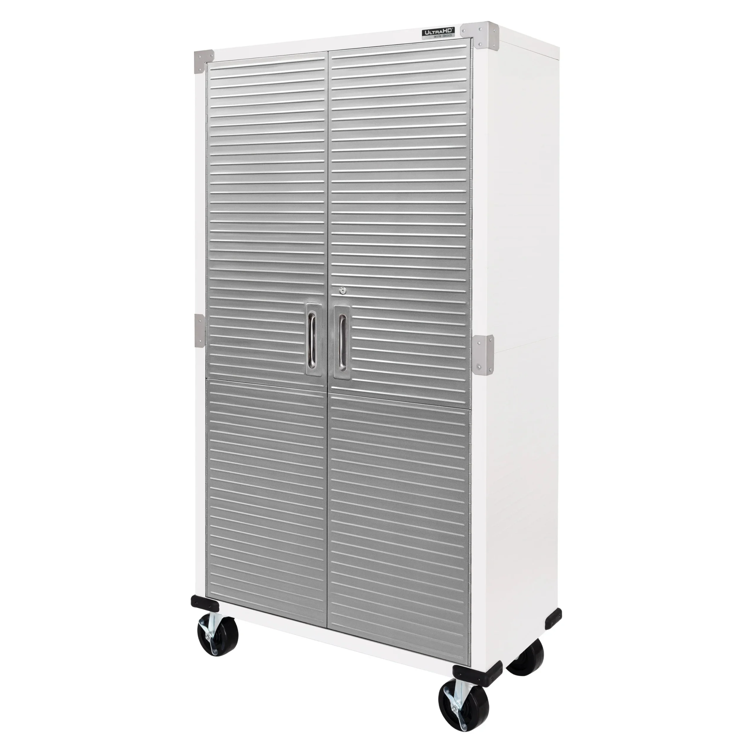 Seville Classics UltraHD Rolling Storage Cabinet, Granite, 36in W x 18in D x 72in H - Image 23