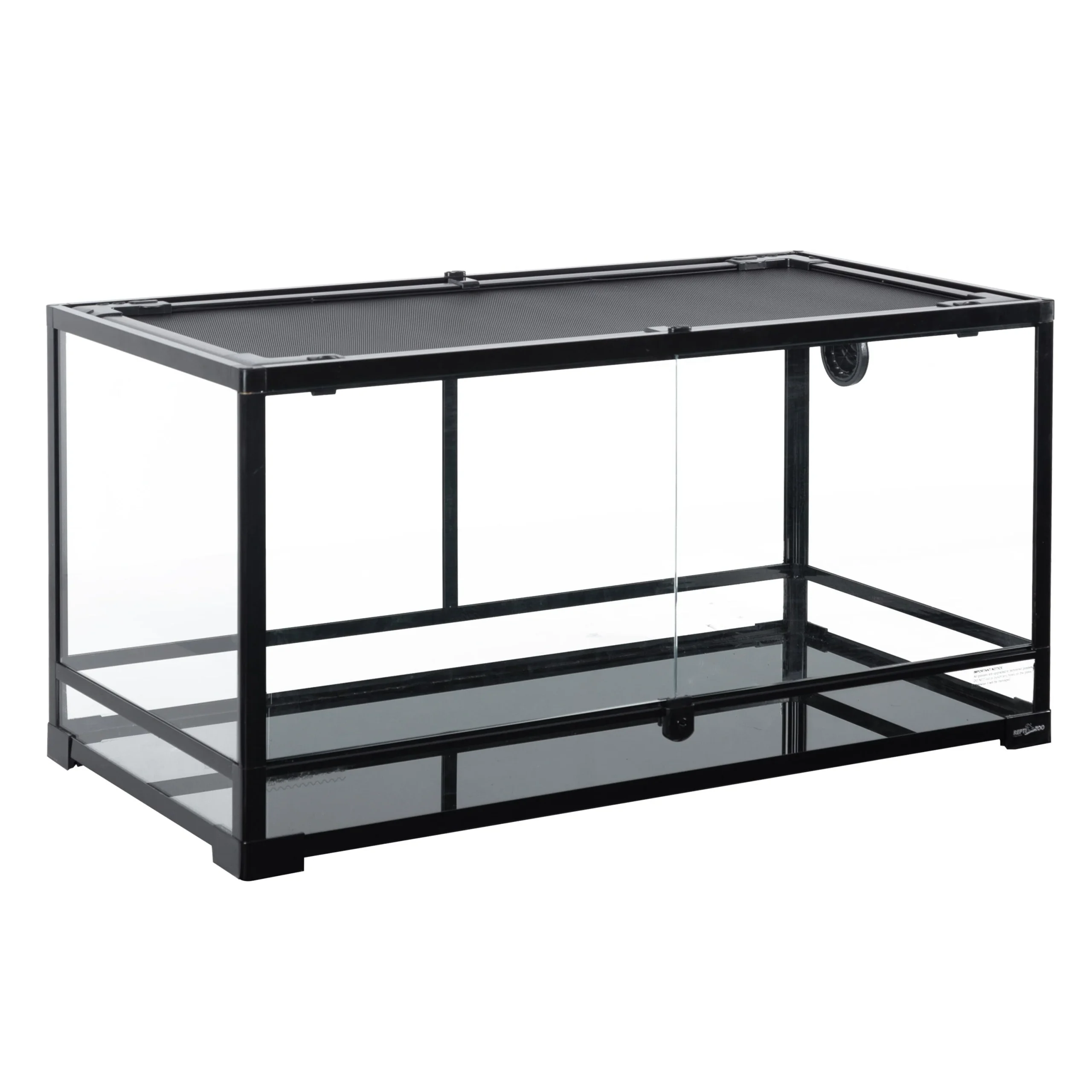 REPTI-ZOO Glass Terrarium, Front Double Doors, 40 Gallon - Image 3