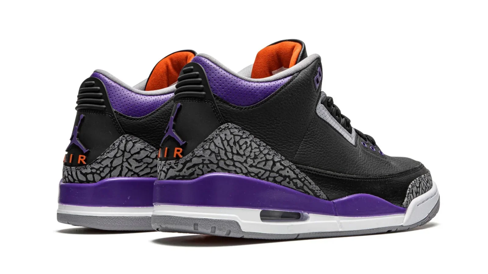 Jordan Brand Air Jordan 3 Retro Court Purple Sneakers - Image 5