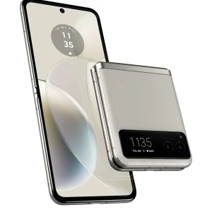 Motorola razr | 2023 | Unlocked | Made for US 8/128 | 32MP Camera | Vanilla Cream, 73.95 x 170.82 x 7.35mm