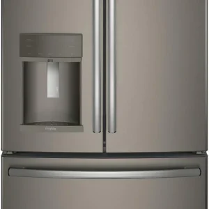 GE French Door Refrigerator 36 in 27.8 cu. ft. Slate - PFE28KMKES