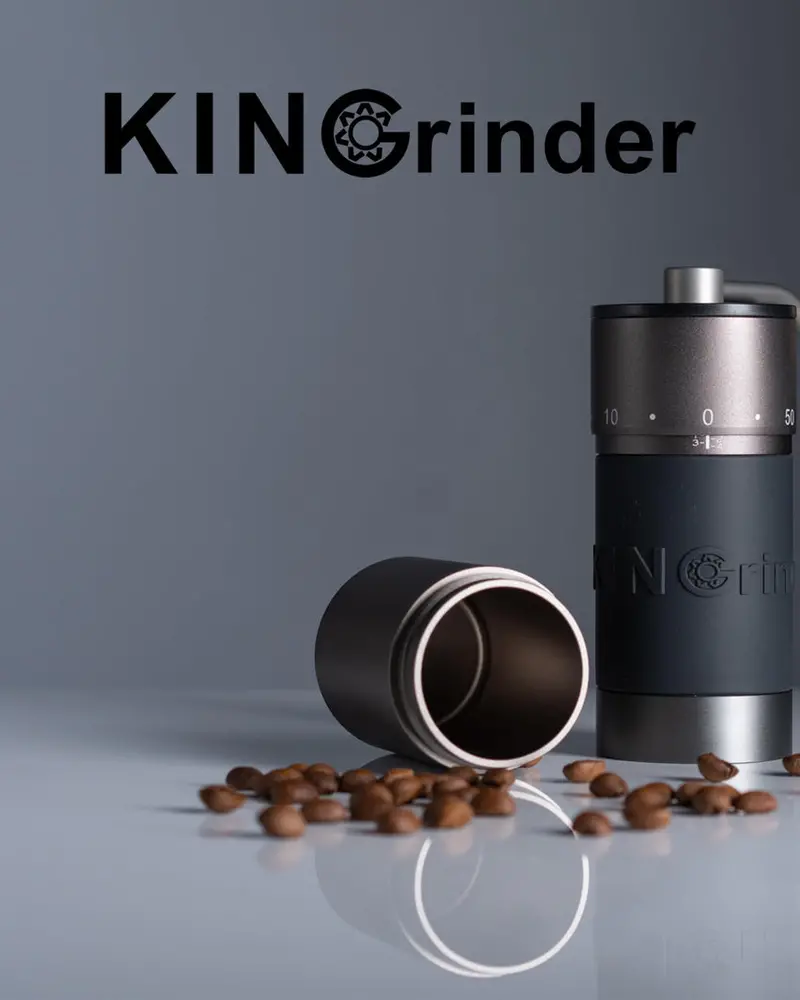 KINGrinder Manual Coffee Grinder K6 With Straight Handle - K6 - Image 6