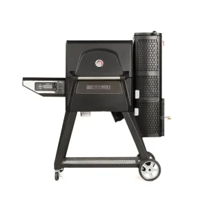 560 Digital Charcoal Grill and Smoker Combo - Black