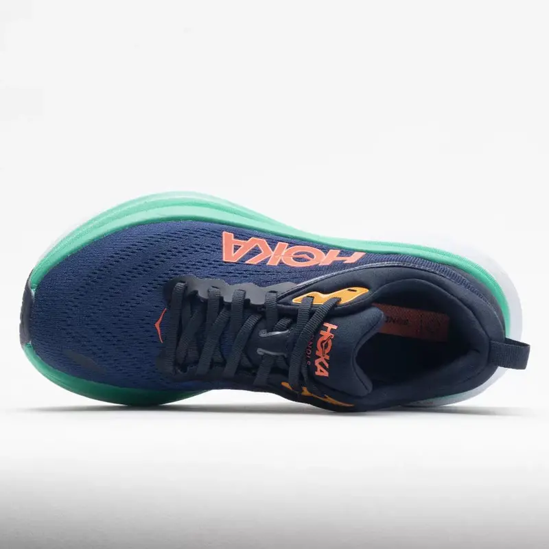Women's Athletic Sneakers, Outer Space/Bellwether Blue - Bondi 8 - Image 3