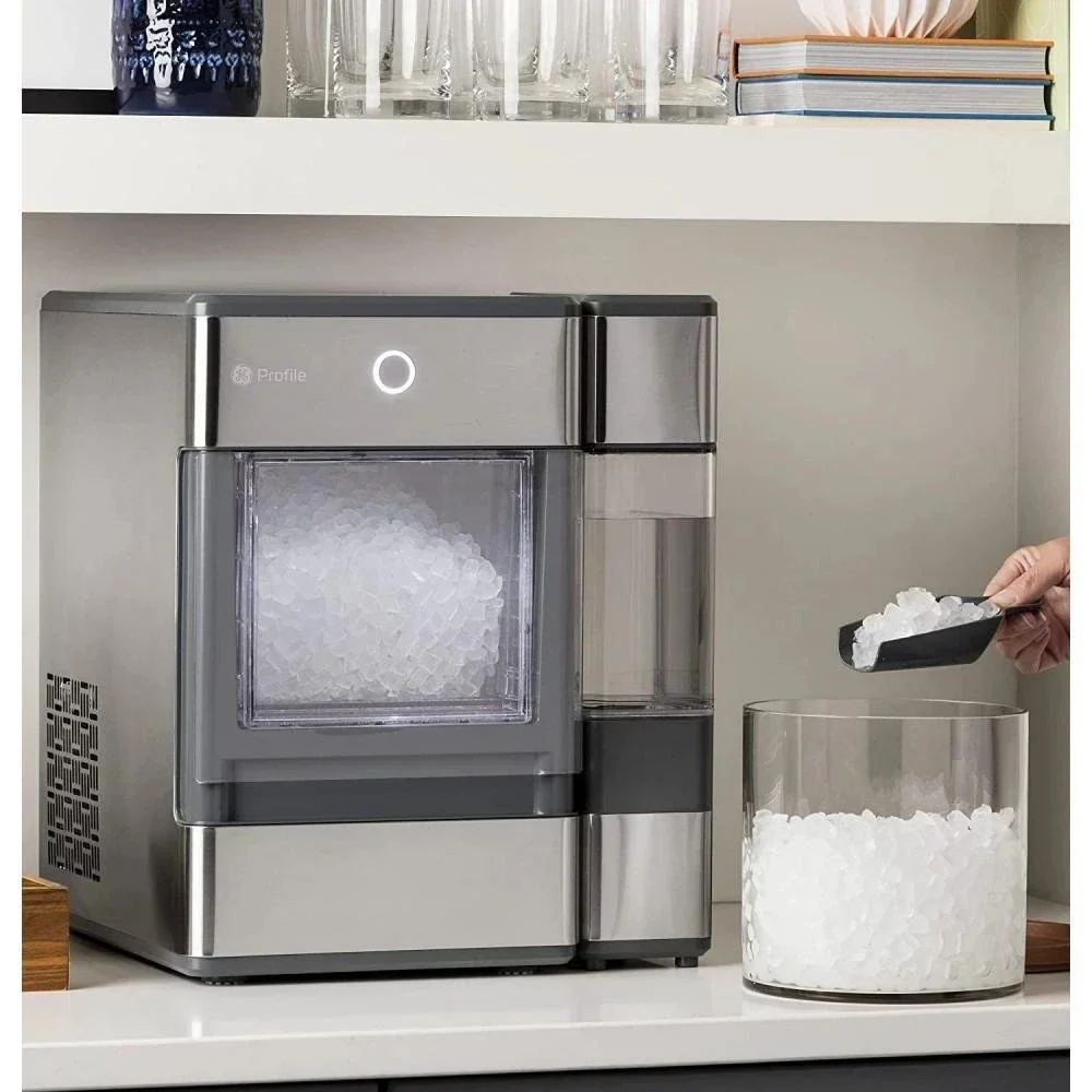 GE Profile Opal Countertop Nugget Ice Maker, Stainless Steel - OPAL01GEPKT - Image 3