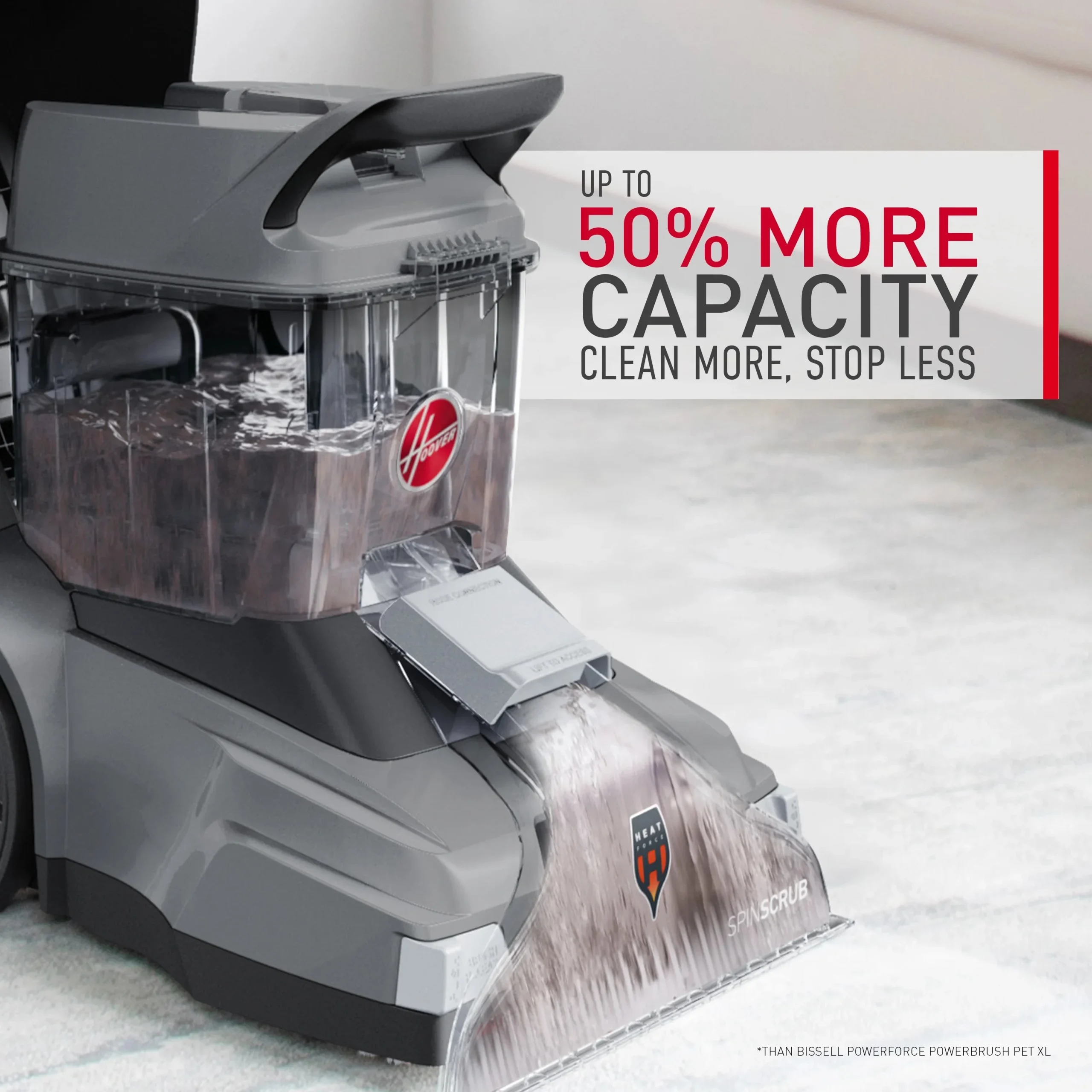 Hoover PowerScrub XL Upright Carpet Cleaner for Carpets, Rugs & Upholstery - FH68010 - Image 2