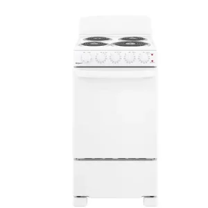 Hotpoint 20-Inch 4-Burner Freestanding Electric Range - White