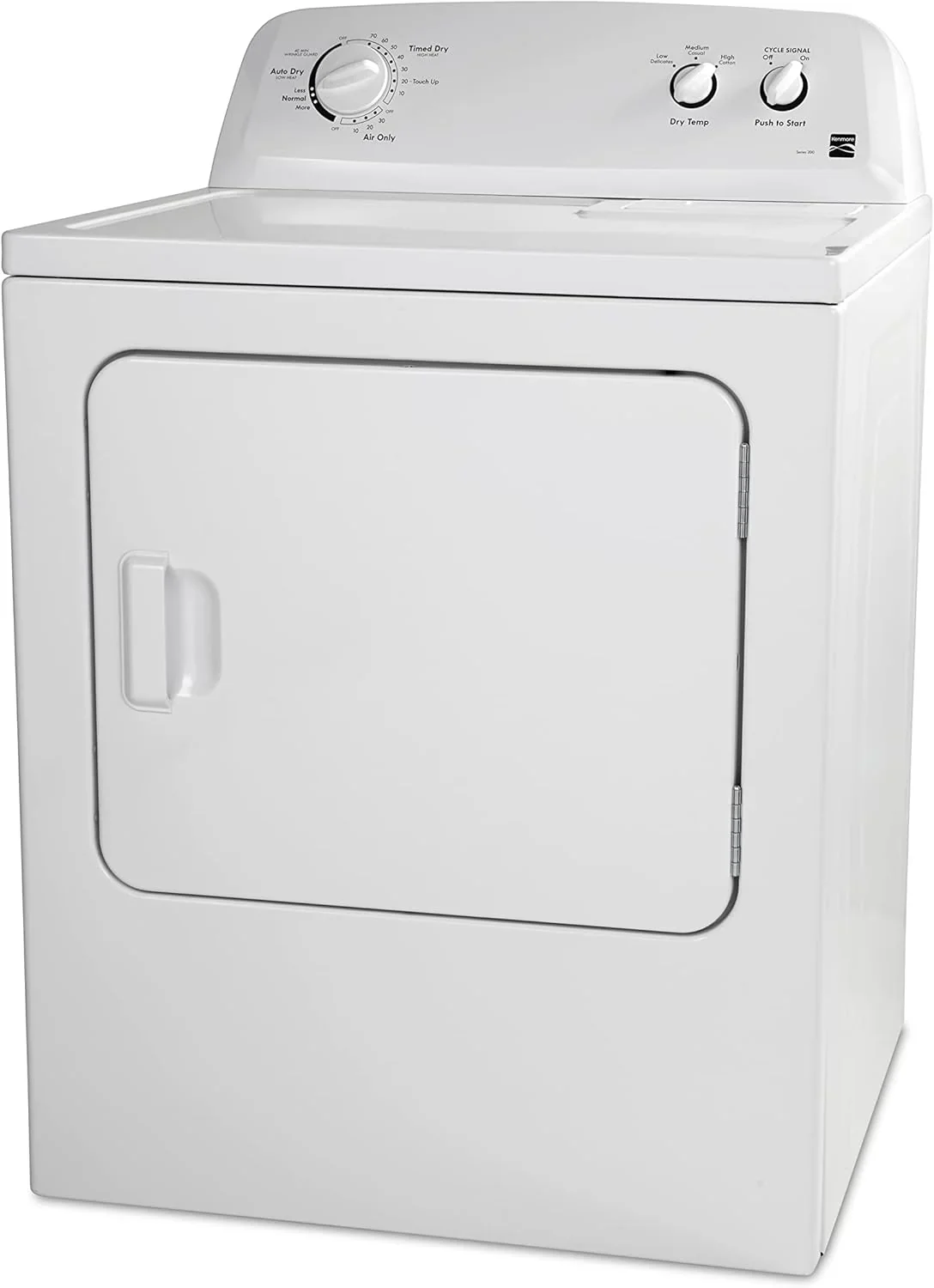 Kenmore Front Load Electric Dryer With Wrinkle Guard, 29in, 7.0 Cu. Ft., White - 62332 - Image 11