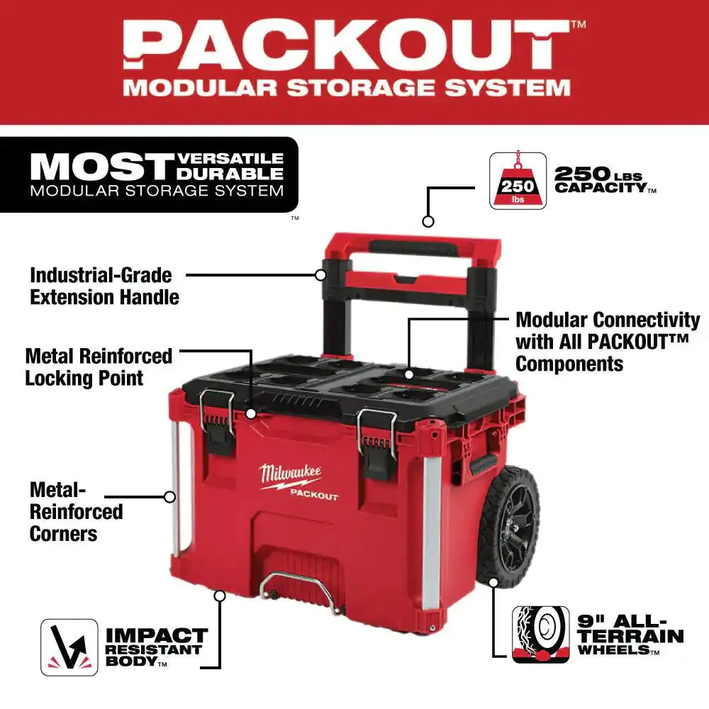 PACKOUT 22 in. Rolling Tool Box - Image 5