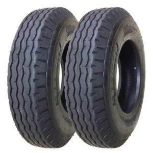 Zeemax Heavy Duty Highway Trailer Tires 8-14.5 14PR Load Range G Set 2