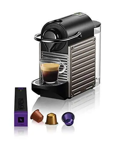 Breville Nespresso Pixie Compact Espresso Machine - Titanium Finish - Image 3