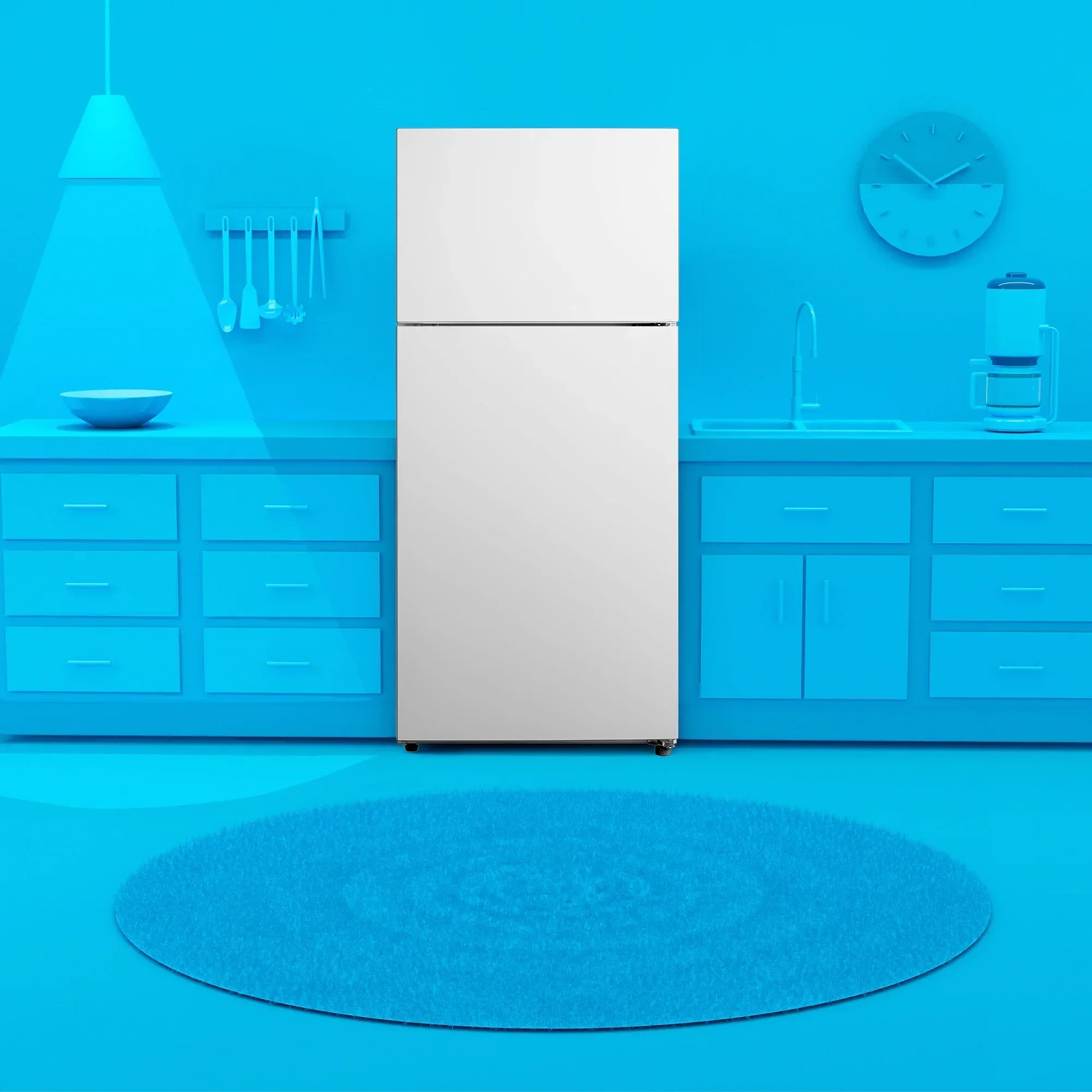 Element 18.0 Cu. Ft. Top Freezer Refrigerator - White - ERT18CSCW - Image 5