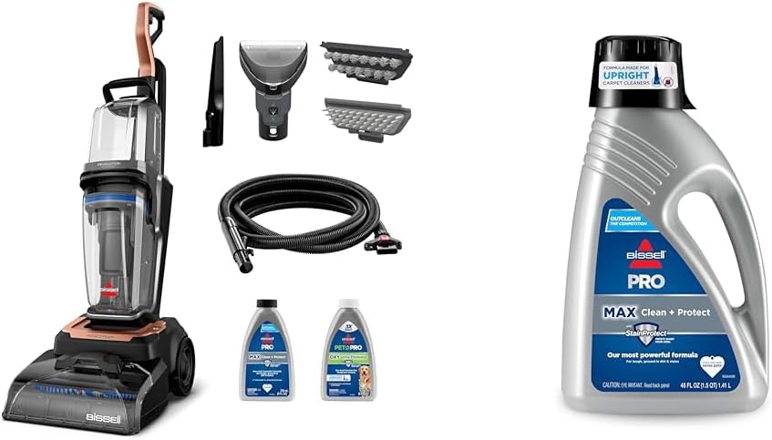 BISSELL Revolution HydroSteam Upright Deep Cleaner, Black, 1-Gallon Clean Tank - 4123 - Image 4