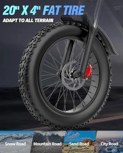 Dual Motor Electric Bike Q20PRO 2000W 52V 40Ah - Image 3