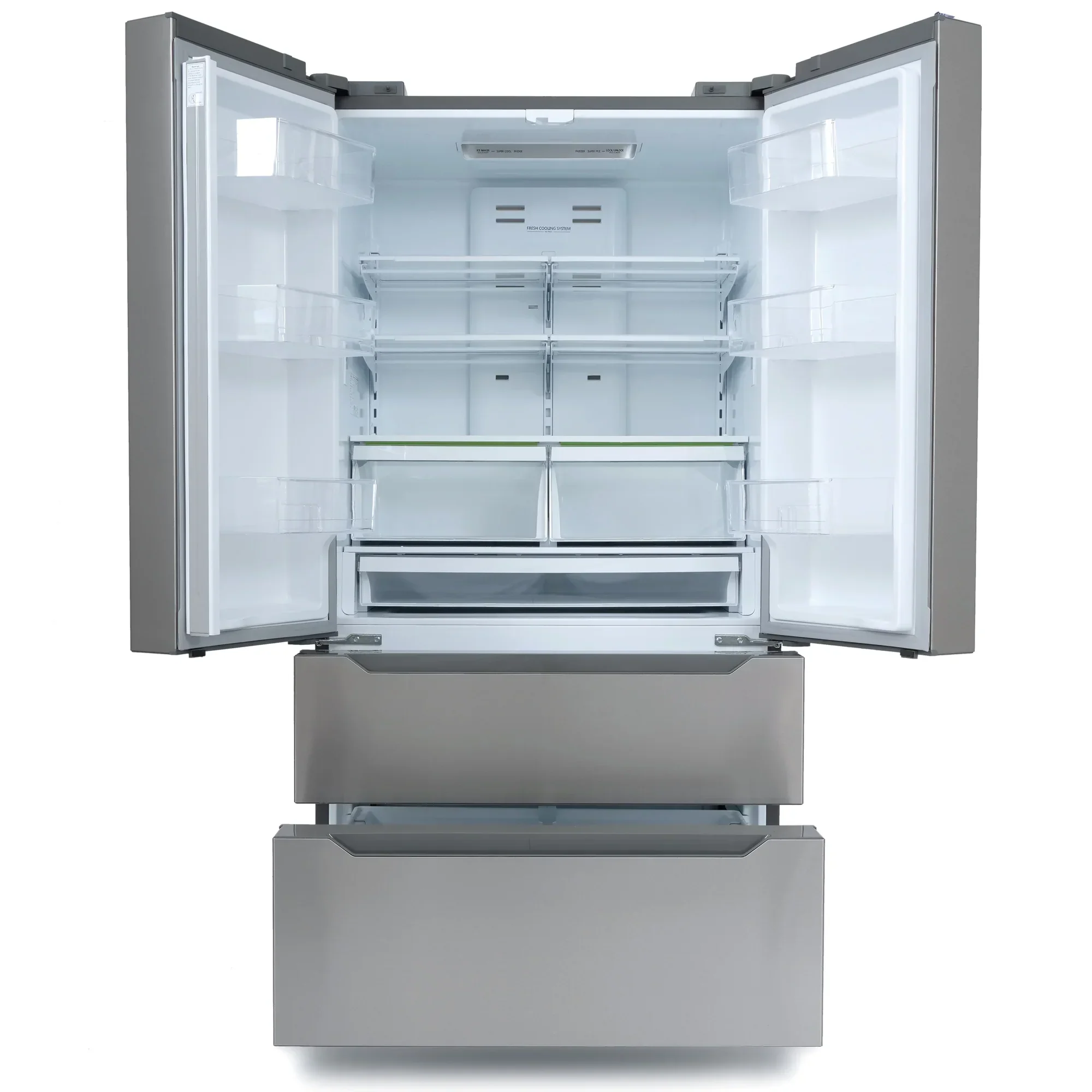 Cosmo 4-Piece Kitchen Appliance Package With 30 in Electric Range, 30 in Wall Mount Hood, 24 in Dishwasher And French Door Refrigerator - Image 7