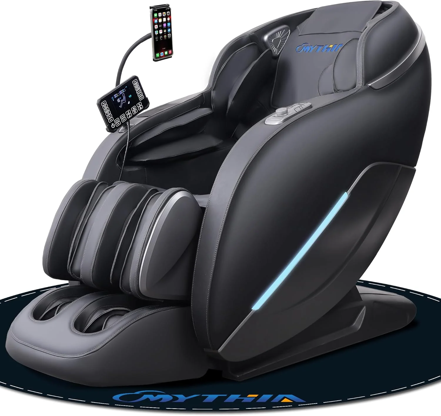MYTHIA Full Body Zero Gravity Massage Chair With SL Track, 12 Auto Modes - A303C
