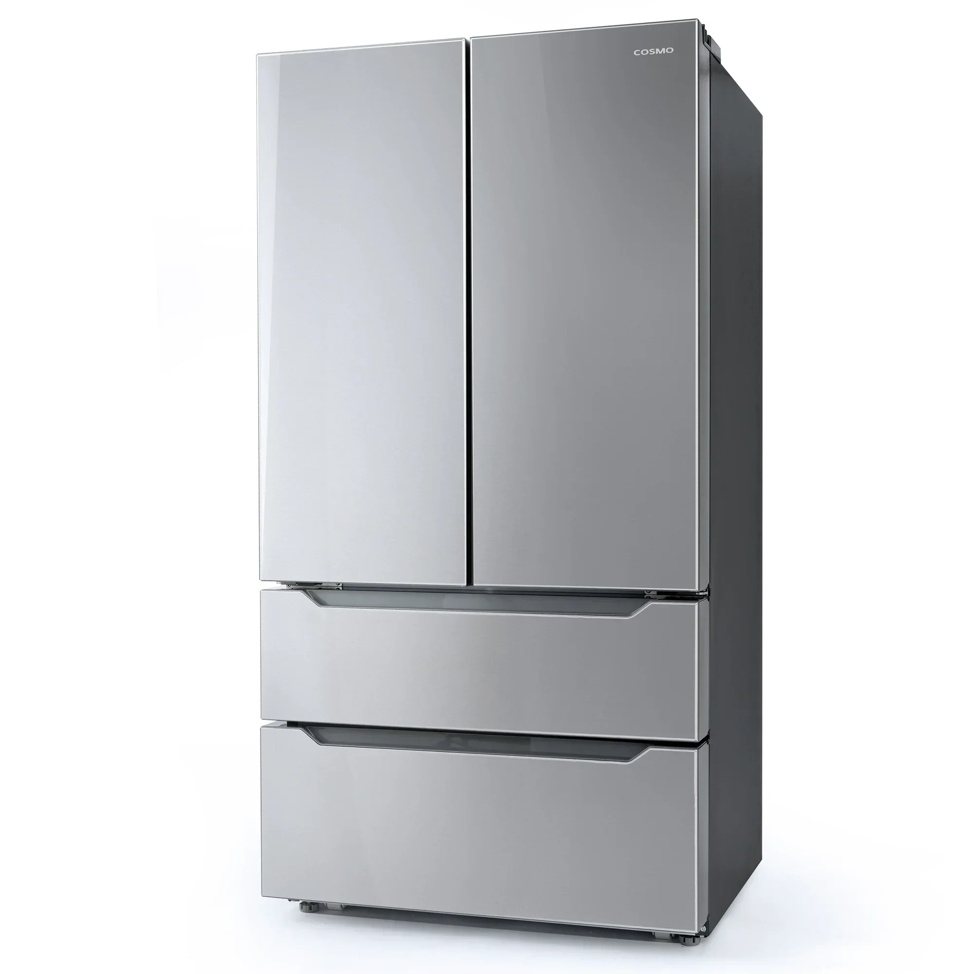 Cosmo 4-Piece Kitchen Appliance Package With 30 in Electric Range, 30 in Wall Mount Hood, 24 in Dishwasher And French Door Refrigerator - Image 9