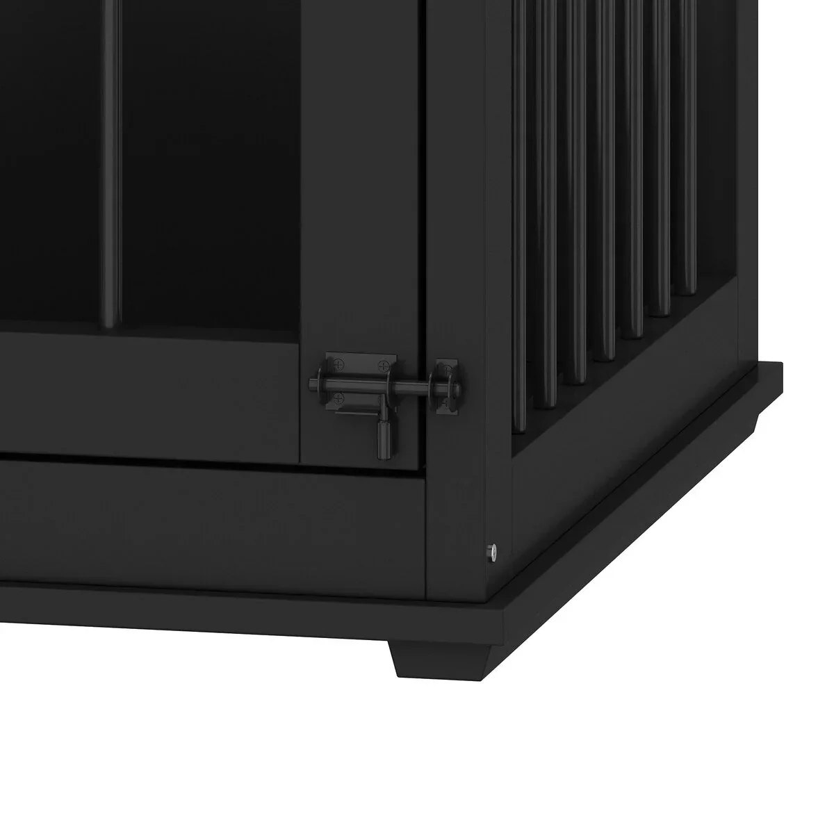 L Shape Corner Dog Crate Furniture For 2 Dogs, 58.7X41.1 - Image 36