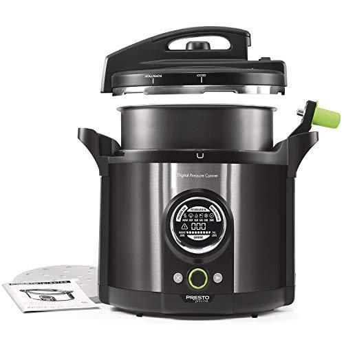 Presto Digital Pressure Canner, 12Qt, Black Stainless - 02144 - Image 3