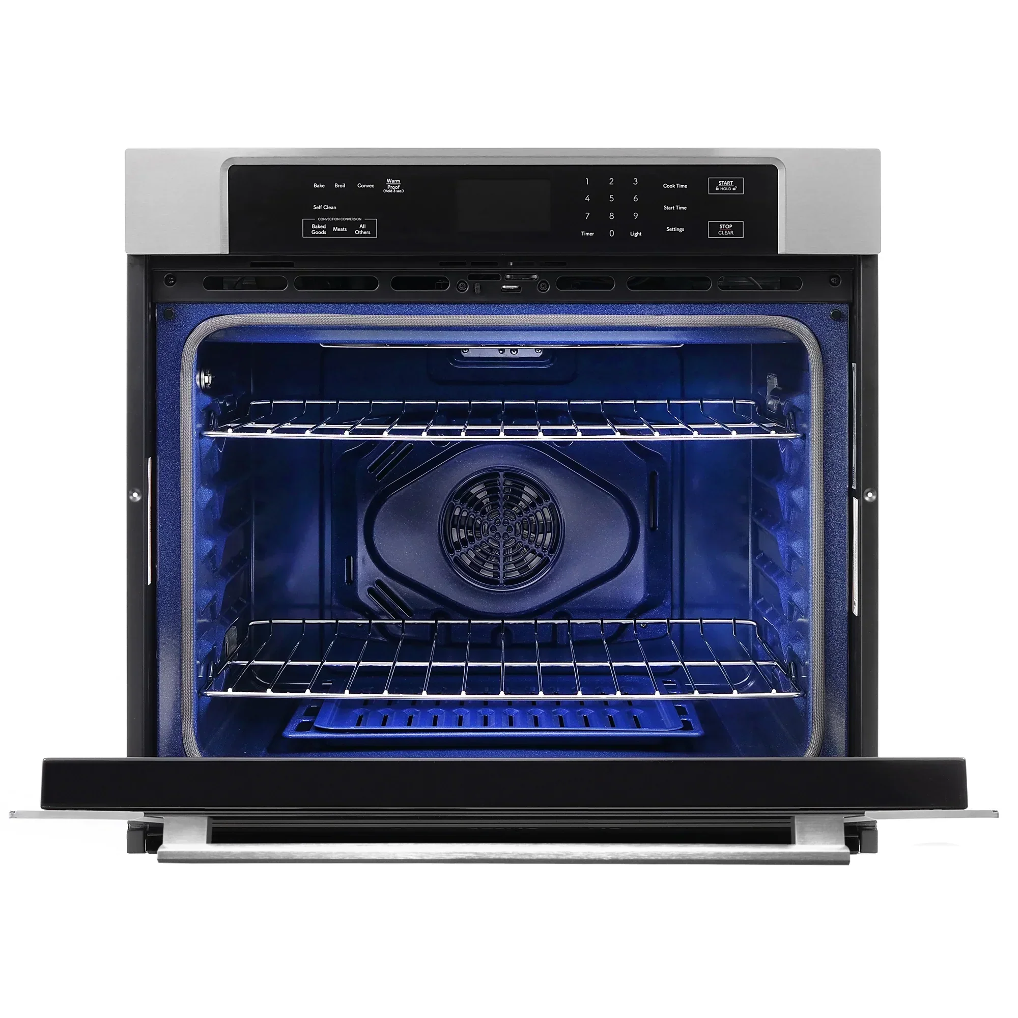 30 in. 5 cu. ft. Single Electric Wall Oven With True European Convection And Self Cleaning In Stainless Steel - Image 10