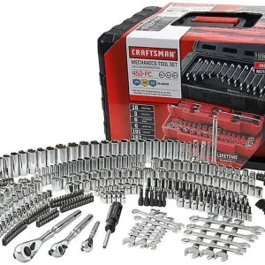 Craftsman 450-Piece Ratchet Socket Hand Wrench Mechanics Toolset