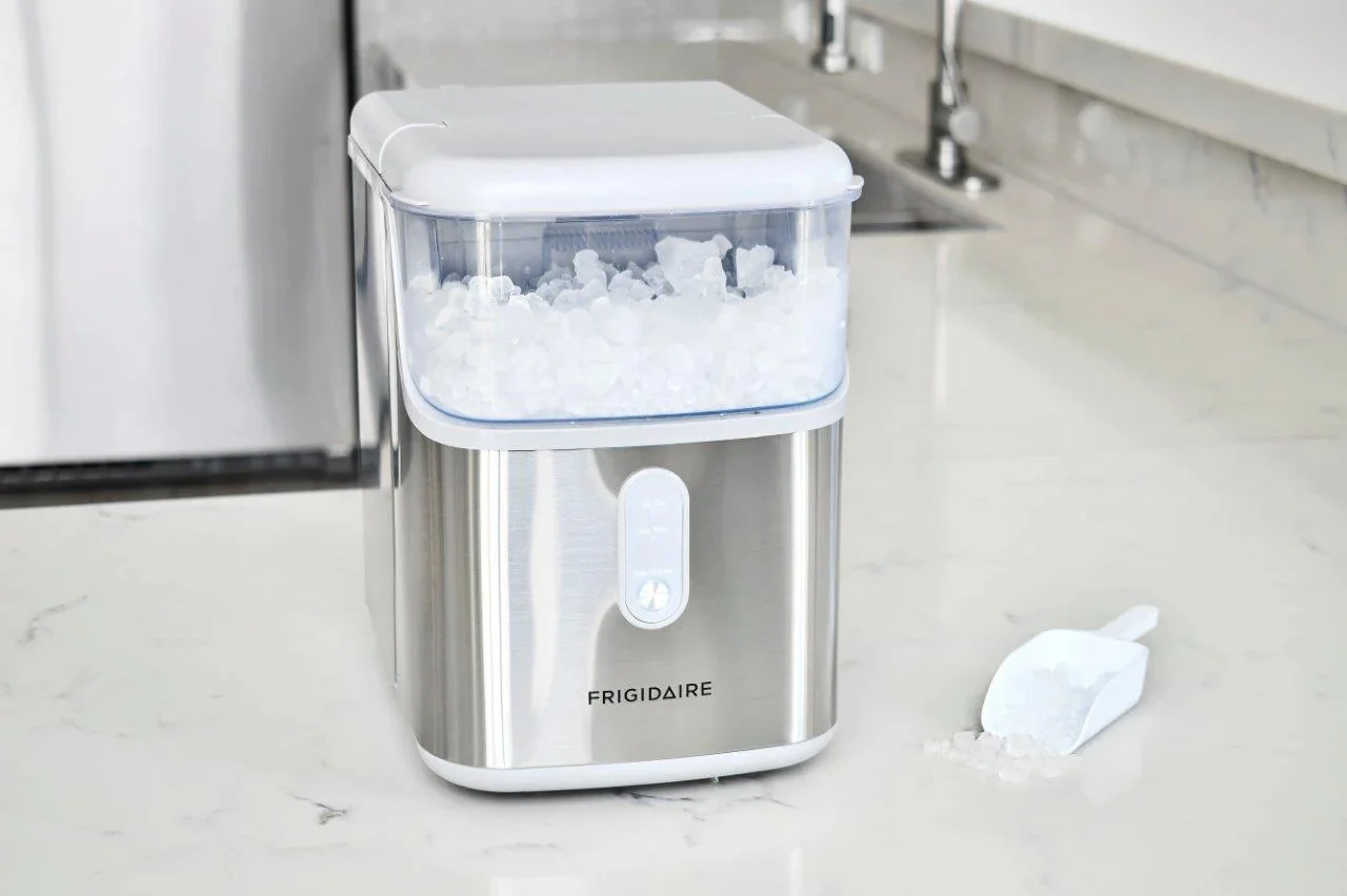 Frigidaire Nugget Ice Maker, 33 Lbs., Black Stainless Steel - EFIC228 - Image 28