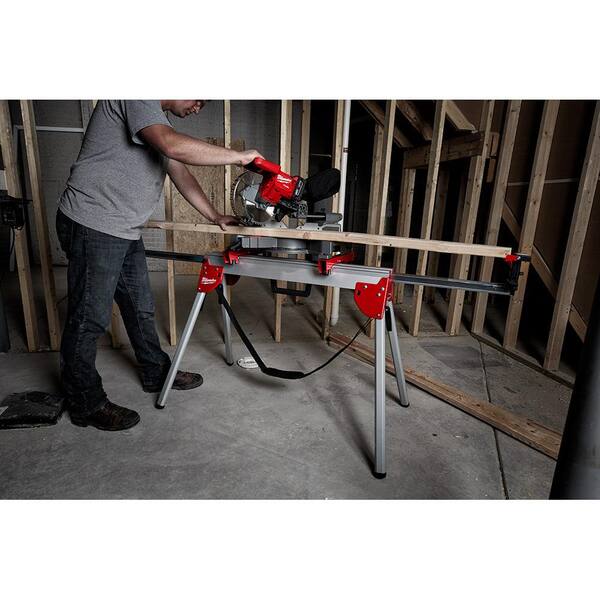 M18 FUEL 18V Lithium - Ion Brushless Cordless 10 In. Dual Bevel Sliding Compound Miter Saw with Stand (Tool - Only) - Image 3