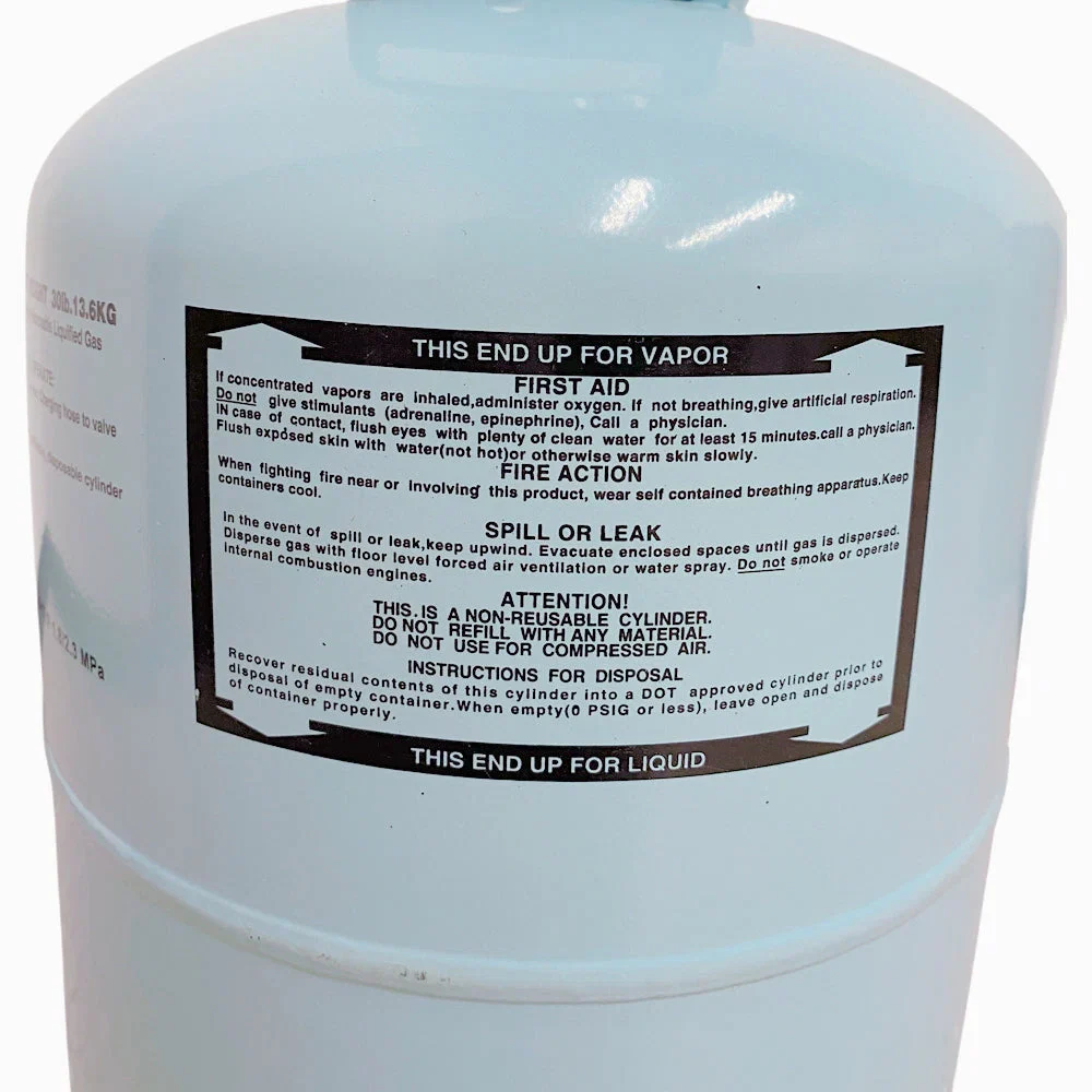 30LB R134A R-134A Freon Refrigerant Gas - Image 3