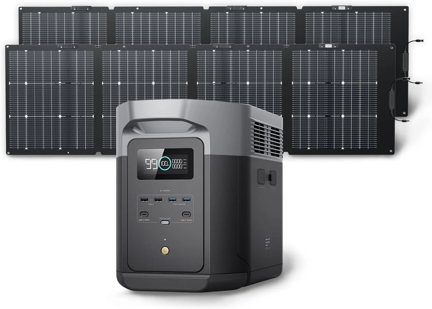 2400W Portable Power Station with Solar Generator Function - Image 25