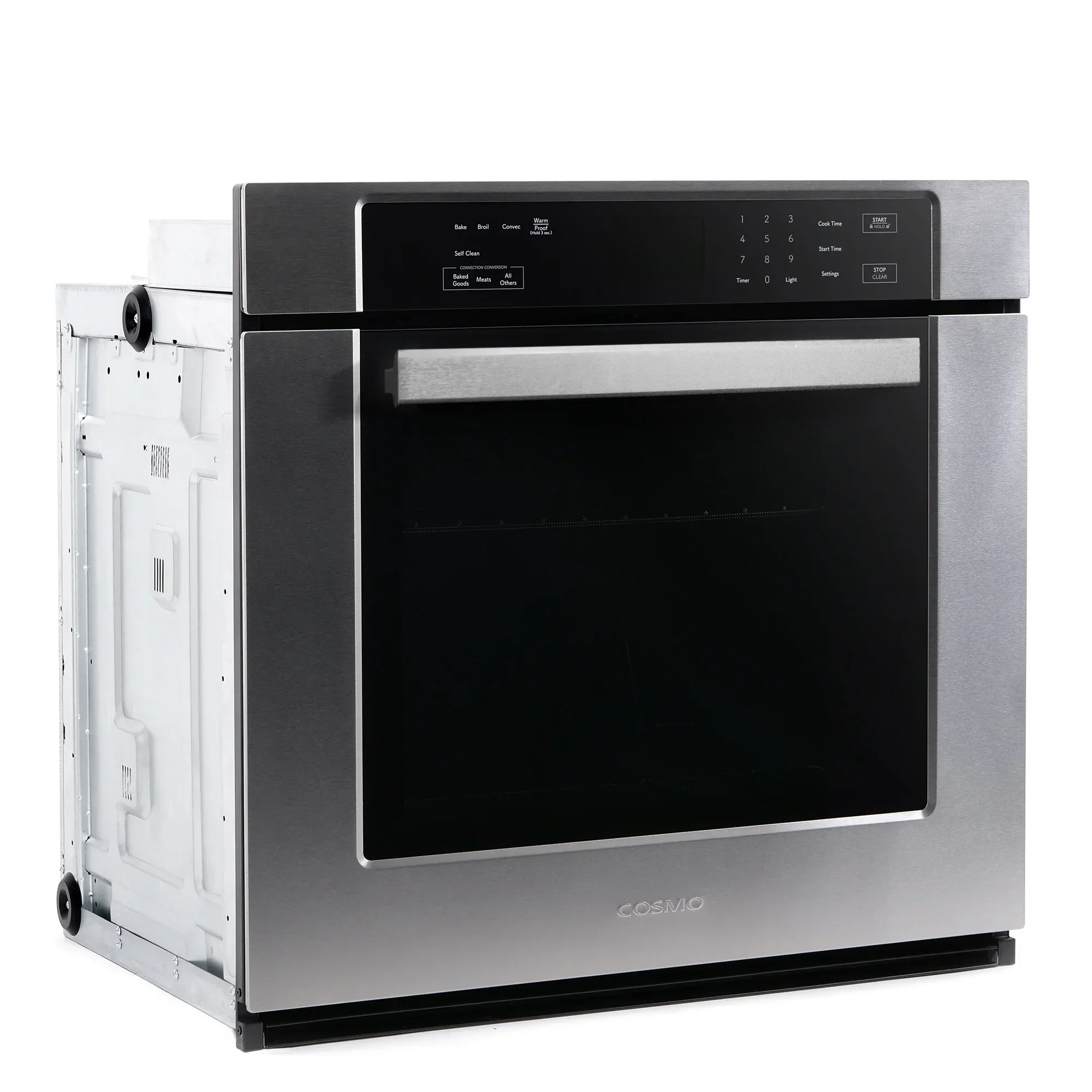30 in. 5 cu. ft. Single Electric Wall Oven With True European Convection And Self Cleaning In Stainless Steel - Image 8